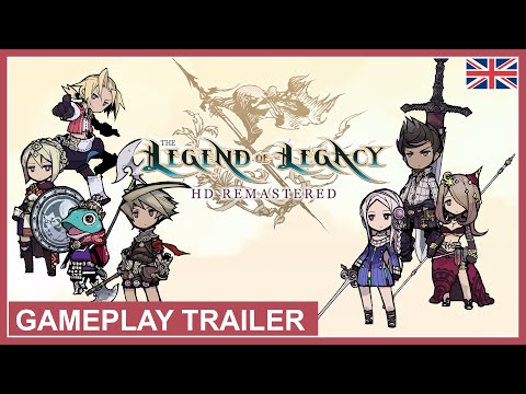 The Legend of Legacy HD Remastered - Gameplay Trailer (Nintendo Switch, PS4, PS5, PC) (EU - English)