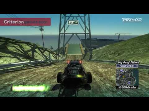 Burnout Paradise Big Surf Island Tour part 2 - CRASH TV 34