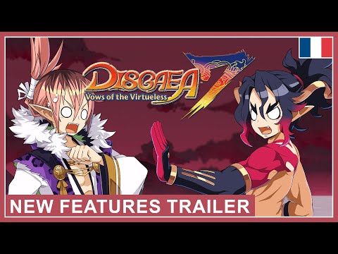 Disgaea 7: Vows of the Virtueless - New Features Trailer (Switch, PS4, PS5, Steam) (EU - French)