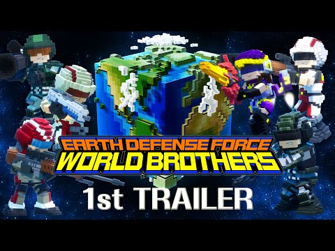 EARTH DEFENSE FORCE: WORLD BROTHERS - 1st Trailer