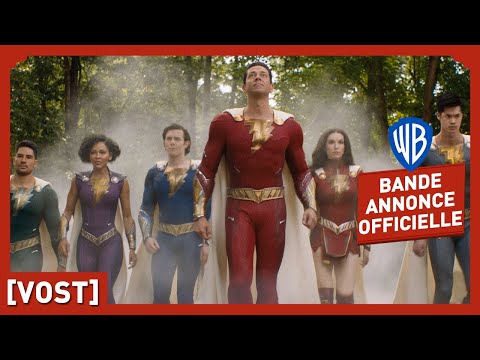 SHAZAM! LA RAGE DES DIEUX  – Bande-annonce officielle #1 (VOST) - Zachary Levi