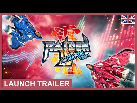 Raiden IV x MIKADO remix - Launch Trailer (PS4, PS5, Xbox, PC) (EU - English)