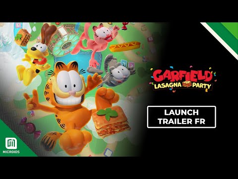 Garfield Lasagna Party | Launch Trailer FR | Balio Studio & Microids