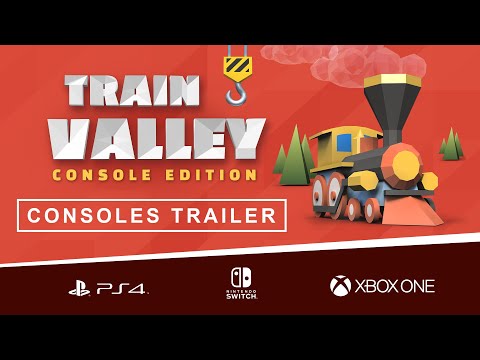 Train Valley Console Edition Official Trailer - On PS4|5, XBOX, Switch and Steam this 27th of July