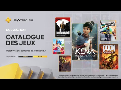 PlayStation Plus Extra - Avril 2023 - Kena, Doom Eternal, Riders Republic, Wolfenstein II, etc.