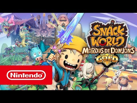 SNACK WORLD: MORDUS DE DONJONS – GOLD - Bande-annonce de lancement (Nintendo Switch)