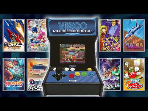 VISCO Mini Arcade Bartop Teaser | PixelHeart - Blazepro - Unico