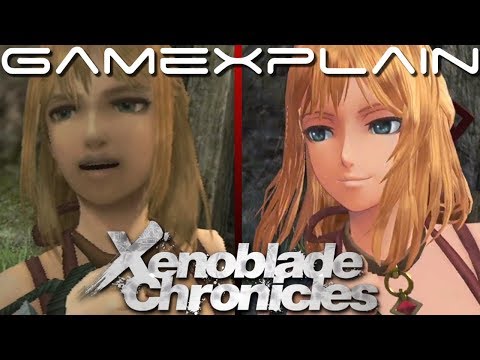 Xenoblade Chronicles Graphics Comparison (Nintendo Switch vs. Wii)