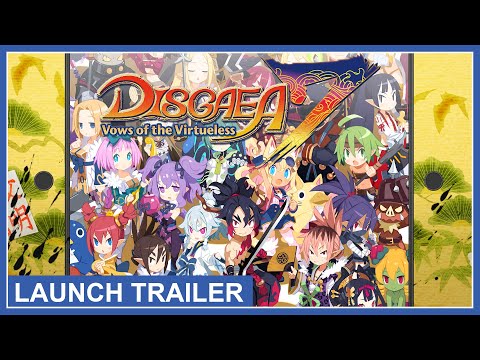 Disgaea 7: Vows of the Virtueless - Launch Trailer (Nintendo Switch, PS4, PS5, Steam)