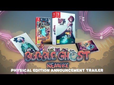 Bubble Ghost Remake | Physical Edition Announcement Trailer