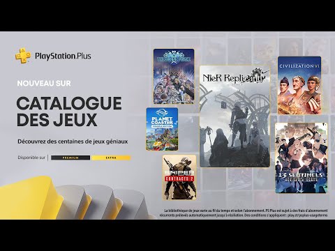 PlayStation Plus Extra - Septembre 2023 -  NieR Replicant ver.1.22474487139…, jeux Star Ocean, etc.