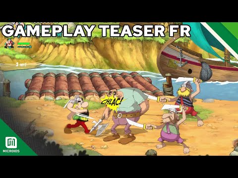 Astérix & Obélix - Slap Them All 2 - Gameplay Teaser FR - Mr Nutz Studio & Microids