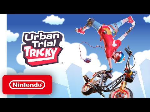 Urban Trial Tricky - Announcement Trailer - Nintendo Switch