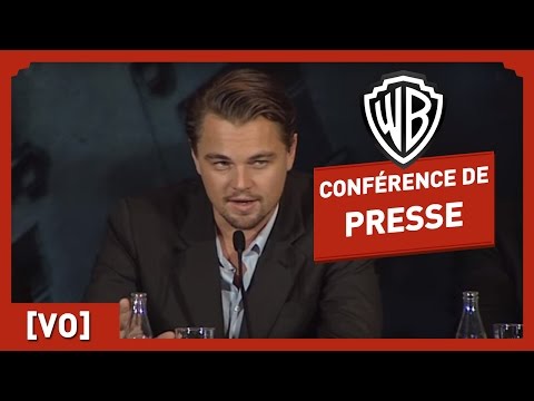 INCEPTION - Conférence de Presse (VO) - Leonardo DiCaprio / Christopher Nolan