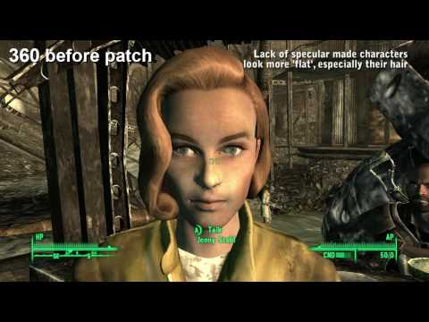 Fallout Patch Comparison Video