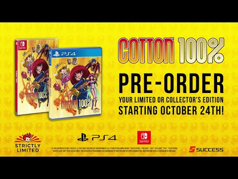 Cotton 100% - Limited & Collector's Editions Announcement