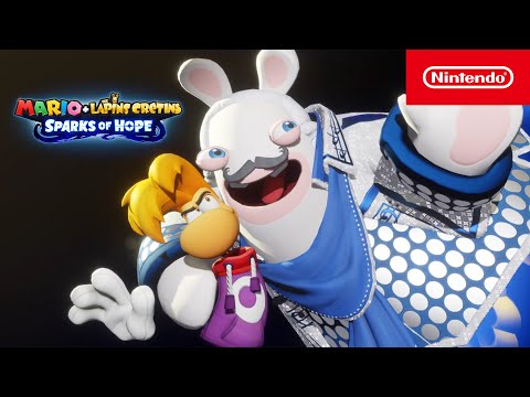 Mario + The Lapins Crétins Sparks of Hope – Bande-annonce du 3e DLC (Nintendo Switch)