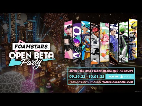 FOAMSTARS Open Beta Announcement Trailer