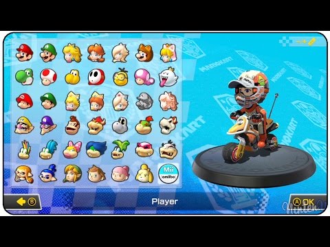 Mario Kart 8 Deluxe - All Amiibo Suits