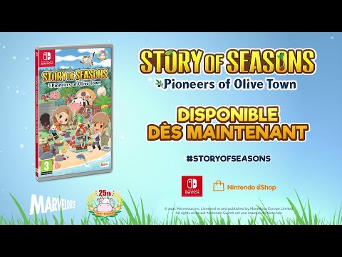 STORY OF SEASONS : Pioneers of Olive Town - Bande-annonce de lancement - Racontez votre histoire