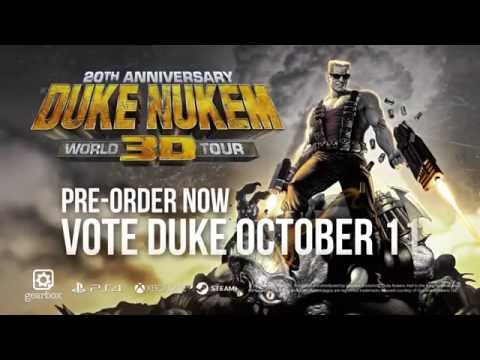 Duke Nukem 3D: 20th Anniversary World Tour Teaser Trailer