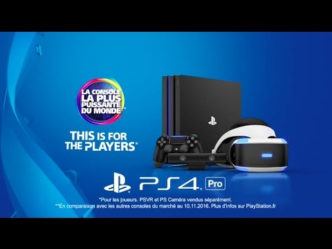 La PS4 Pro est disponible - Trailer de lancement