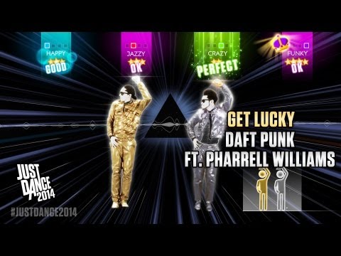 Daft Punk ft. Pharrell Williams - Get Lucky | Just Dance 2014 | Gameplay