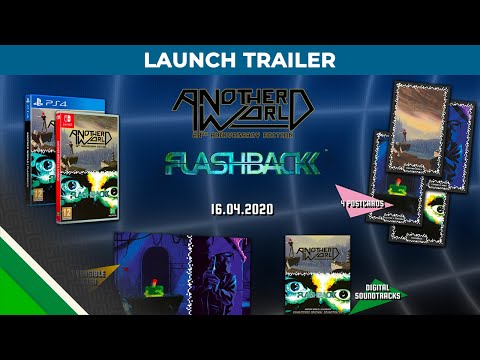 Another World & Flashback l Launch Trailer l Microids, Dotemu, The Digital Lounge, Paul C et Éric C