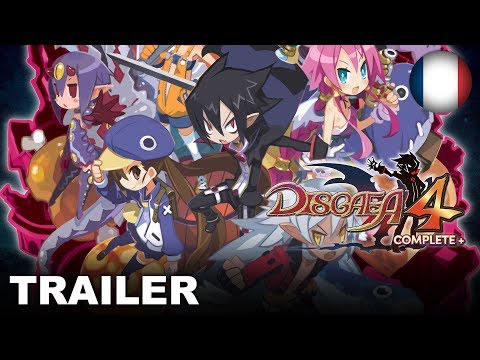 Disgaea 4 Complete+ - Launch Trailer (Nintendo Switch, PS4) (EU - French)