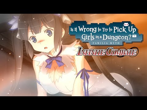 Is It Wrong to Try to Pick Up Girls in a Dungeon? Infinite Combate - Announcement Trailer