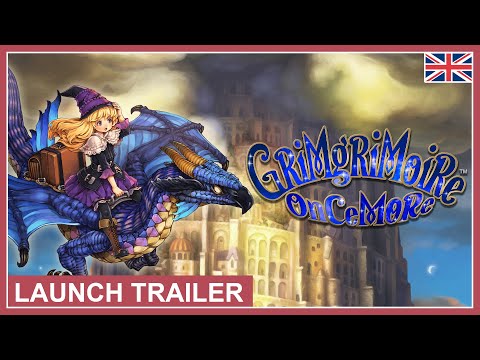 GrimGrimoire OnceMore - Launch Trailer (PS4, PS5, Nintendo Switch) (EU - English)