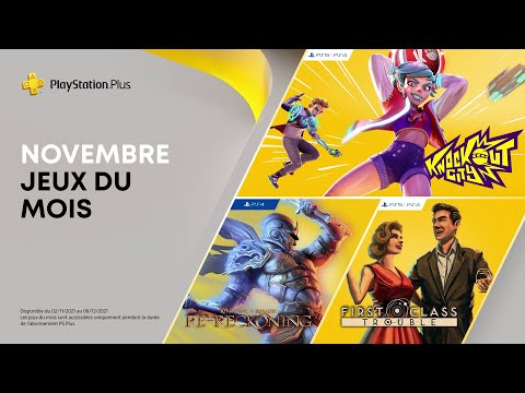 PlayStation Plus | Novembre 2021 | 6 jeux : Knockout City, First Class Trouble, The Persistence, etc