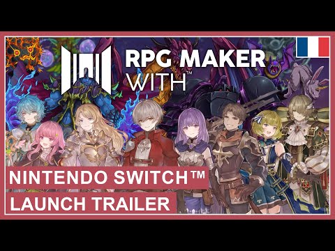 RPG MAKER WITH - Launch Trailer (Nintendo Switch) [EU - French]