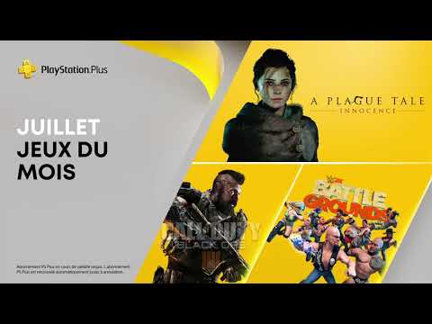 PlayStation Plus | Juillet 2021 | Call of Duty: BO4, WWE 2K Battlegrounds, A Plague Tale: Innoncence