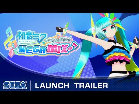 Hatsune Miku: Project DIVA Mega Mix Launch trailer (FR)