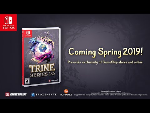 Trine Series 1-3 Nintendo Switch Physical Edition Trailer