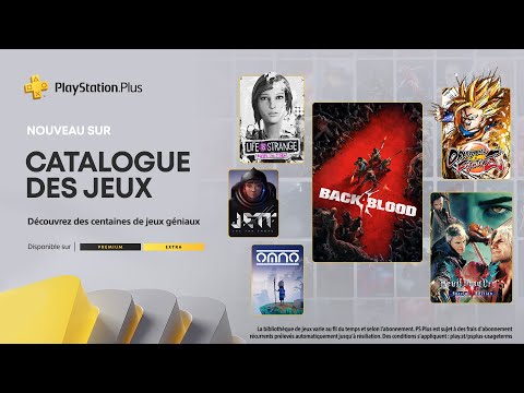 PlayStation Plus Extra - Janvier 2023 - Back 4 Blood, DMC5: Special Edition, Just Cause 4, etc.