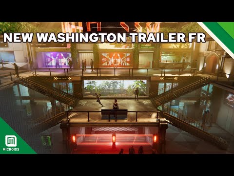 Flashback 2 | New Washington Trailer FR | Microids Studio Lyon / Paris & Paul Cuisset