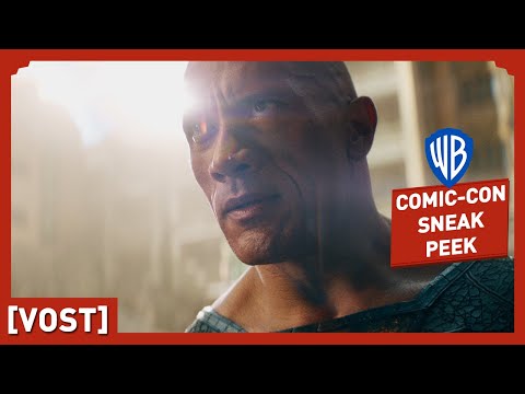 Black Adam - Comic-Con Sneak Peek (VOST) - Dwayne Johnson, Pierce Brosnan