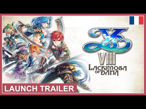 Ys VIII: Lacrimosa of DANA - Launch Trailer (PS5) (EU - French)