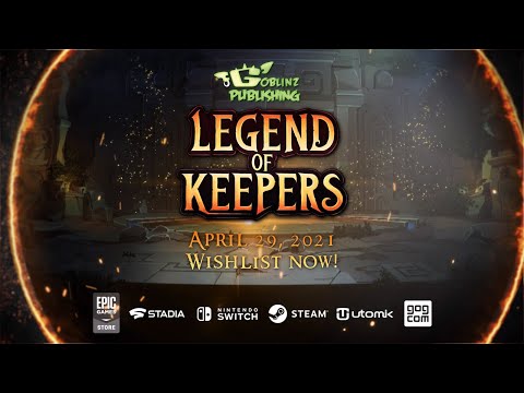 LEGEND OF KEEPERS - Release Date Announcement Trailer