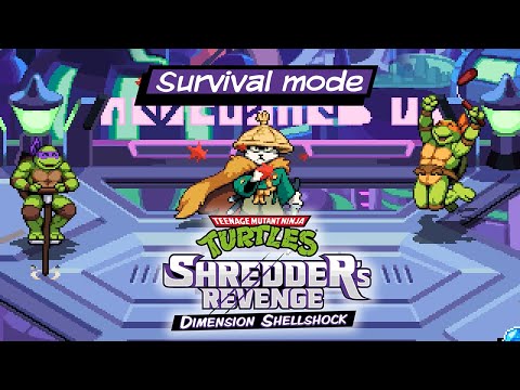 TMNT: Shredder’s Revenge - Dimension Shellshock DLC | Survival Mode Trailer