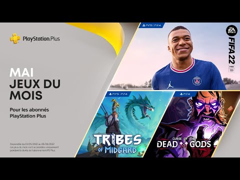 PlayStation Plus - Mai 2022 - FIFA 22, Tribes of Midgard et Curse of the Dead Gods