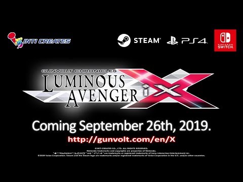 Gunvolt Chronicles: Luminous Avenger iX - Official Trailer