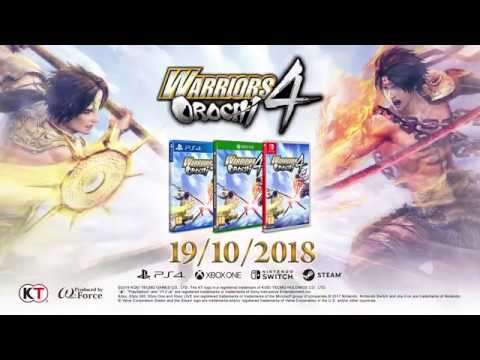 Warriors Orochi 4 - Official trailer