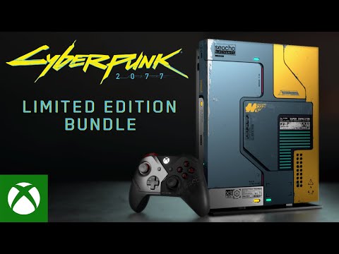 Xbox One X Cyberpunk 2077 Limited Edition Bundle