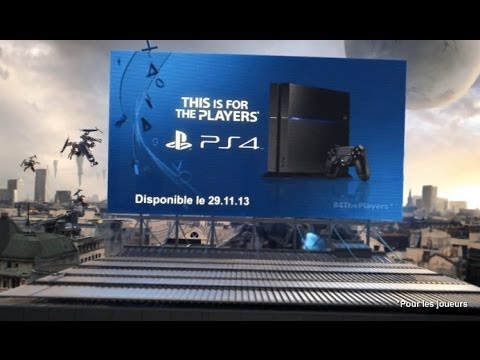 Publicité de lancement PS4 60 secondes - #4ThePlayers [VF]