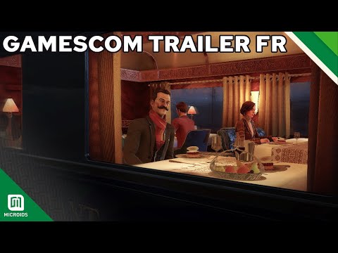 Hercule Poirot : Le Crime de l'Orient-Express - Gamescom Trailer - Microids Studio Lyon