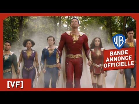 SHAZAM! LA RAGE DES DIEUX  – Bande-annonce officielle #1 (VF) - Zachary Levi