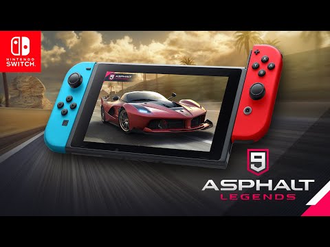 Asphalt 9: Legends is coming to Nintendo Switch!